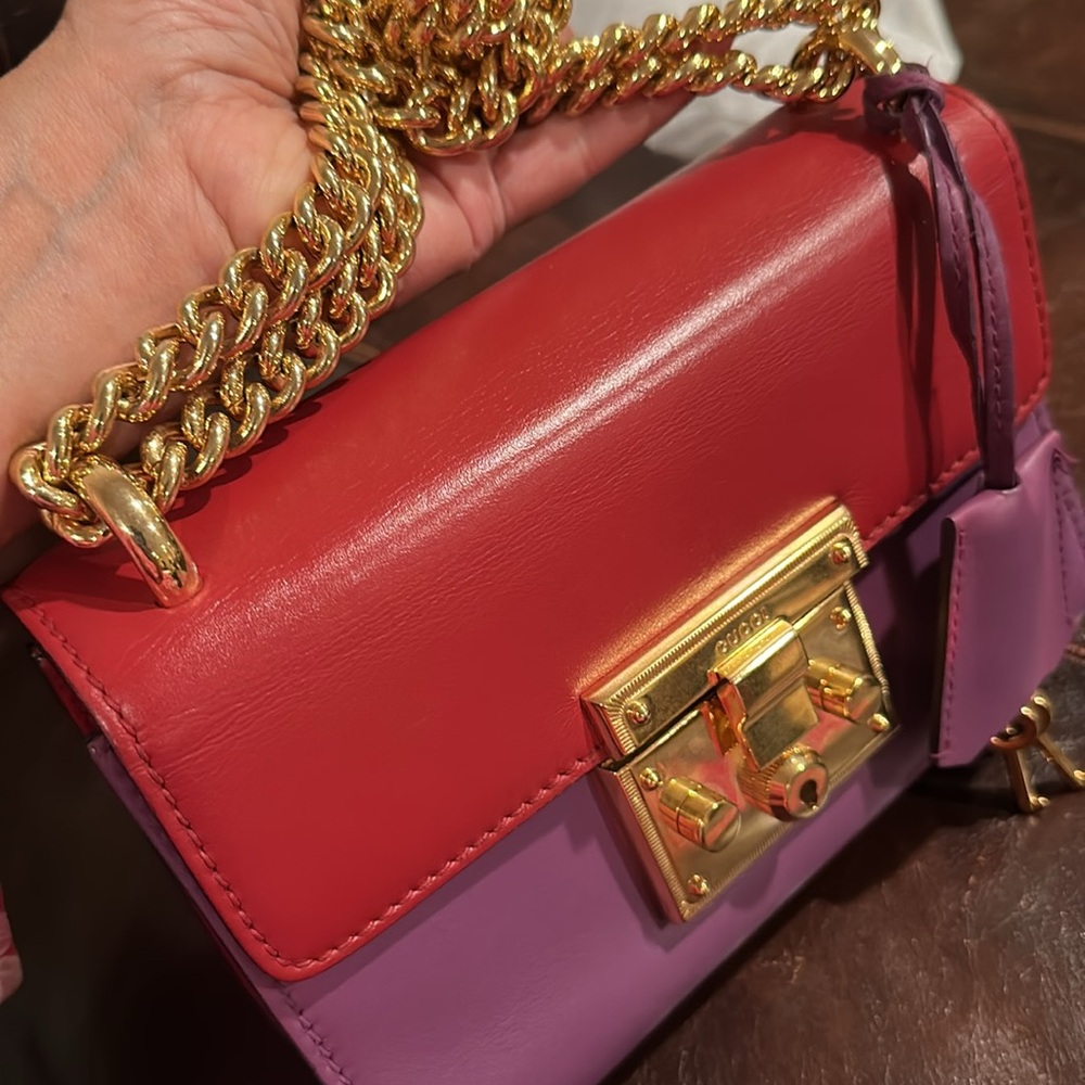 Gucci Women's Two-Tone Crossbody Bag - Picture 8 of 12